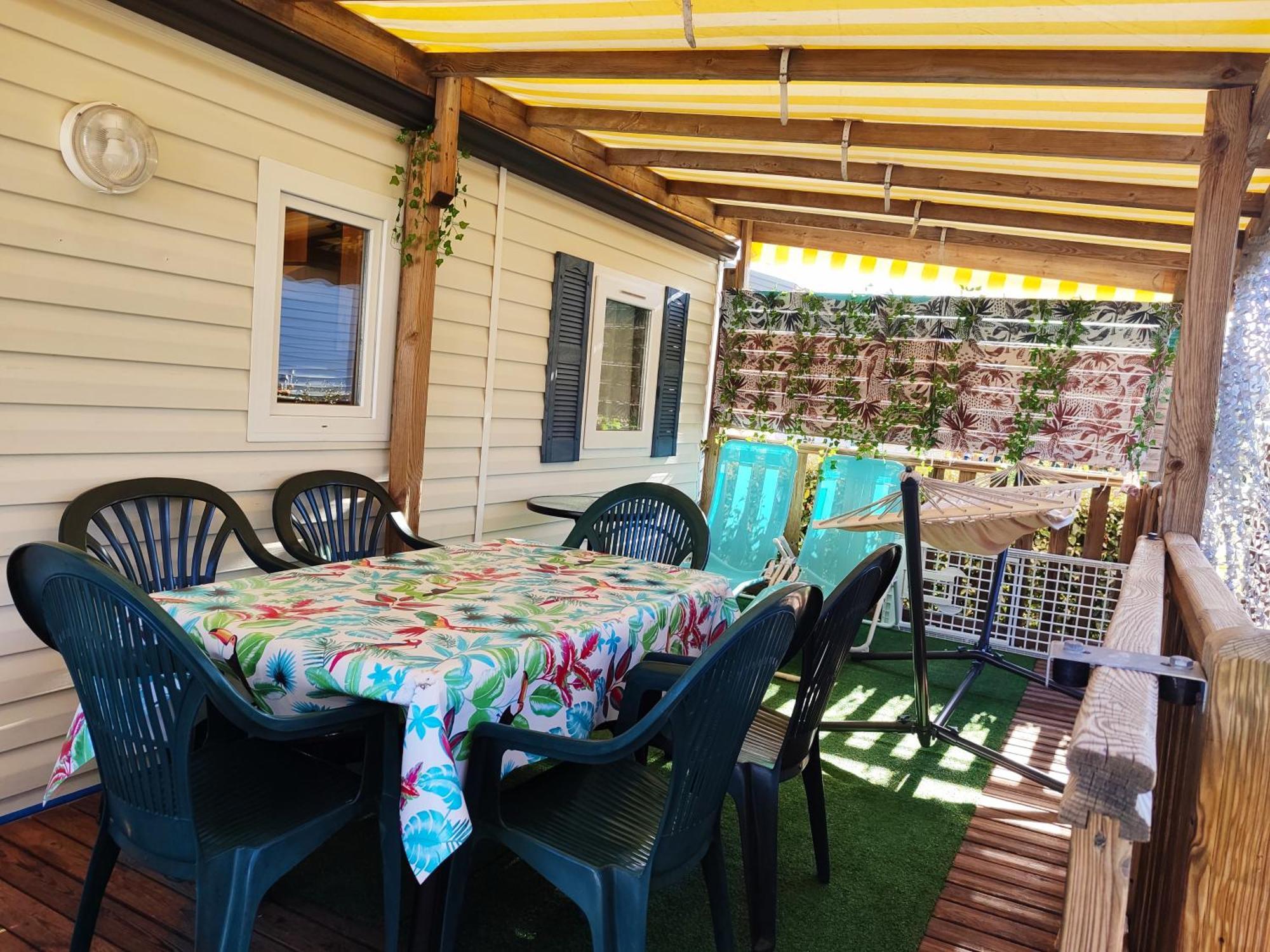 Mobilhome Au Camping Les Salins De La Gardiole Ex Camping Europe Vic-la-Gardiole Kültér fotó